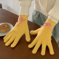 Bowknot Knit Touch Screen Gloves - DippedShop Wholesale - #4083