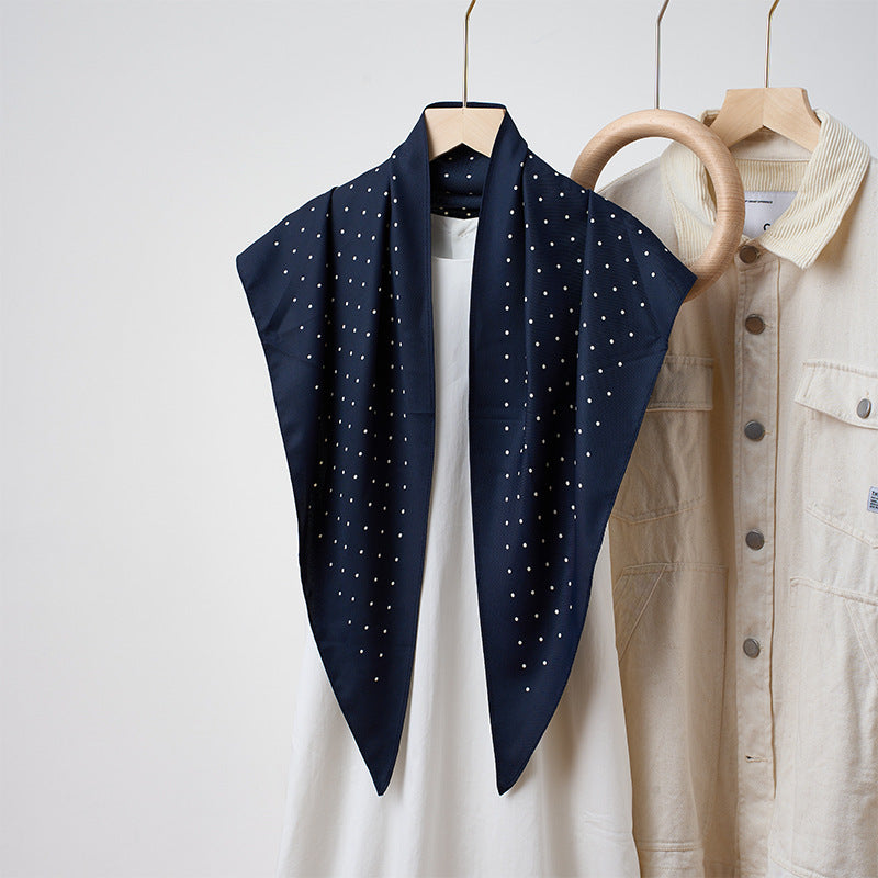 Retro Polka Dot Scarf - DippedShop Wholesale - #8003