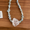 Natural Stone Layered Necklace - DippedShop Wholesale - #5315