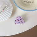 Polka Dots Hair Claw - DippedShop Wholesale - #8515