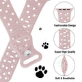 Solid Color Cat Claw Hollow Out Watch Band 6W6JWA145