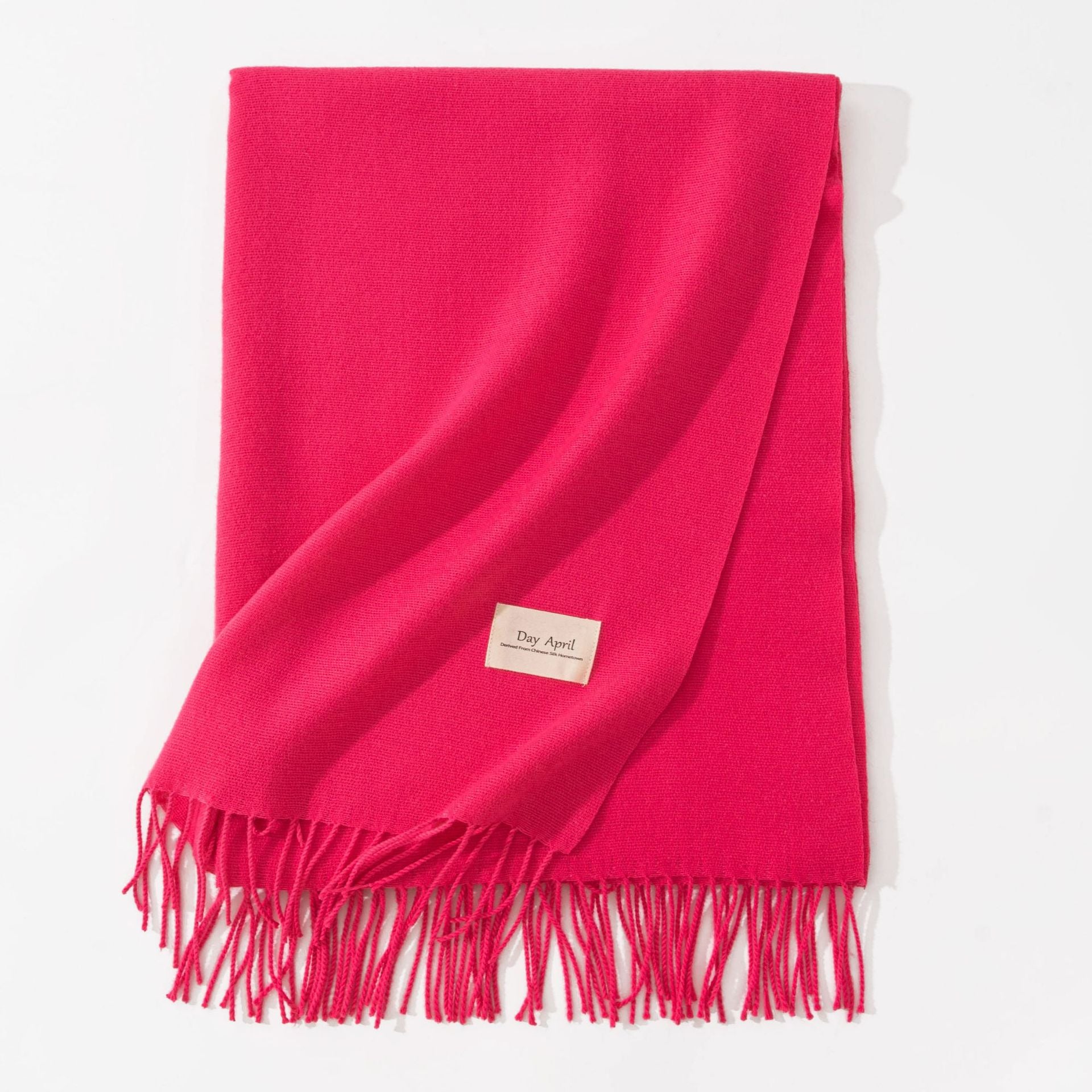 Versatile Solid Color Imitation Cashmere Scarf 6W6NSW278
