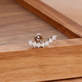 Elegant Gold Plated Sunflower - DippedShop Wholesale - #3347