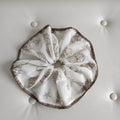 Fresh Starfish Shell Print Ruffled Scrunchies 6W6HSR345