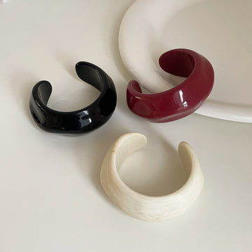 Geometric Irregular Acrylic Open Bracelets DP25B564