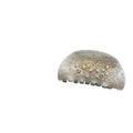 French Style Rhinestone Geometric Acetate Hair Claw 8AS6HCP274L