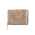 Stylish Metal Rivet PU Coin Purse Wallet 6S10BWB146