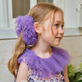 Oversized Tulle Lace Mesh Hair Scrunchie 6W6HSR468
