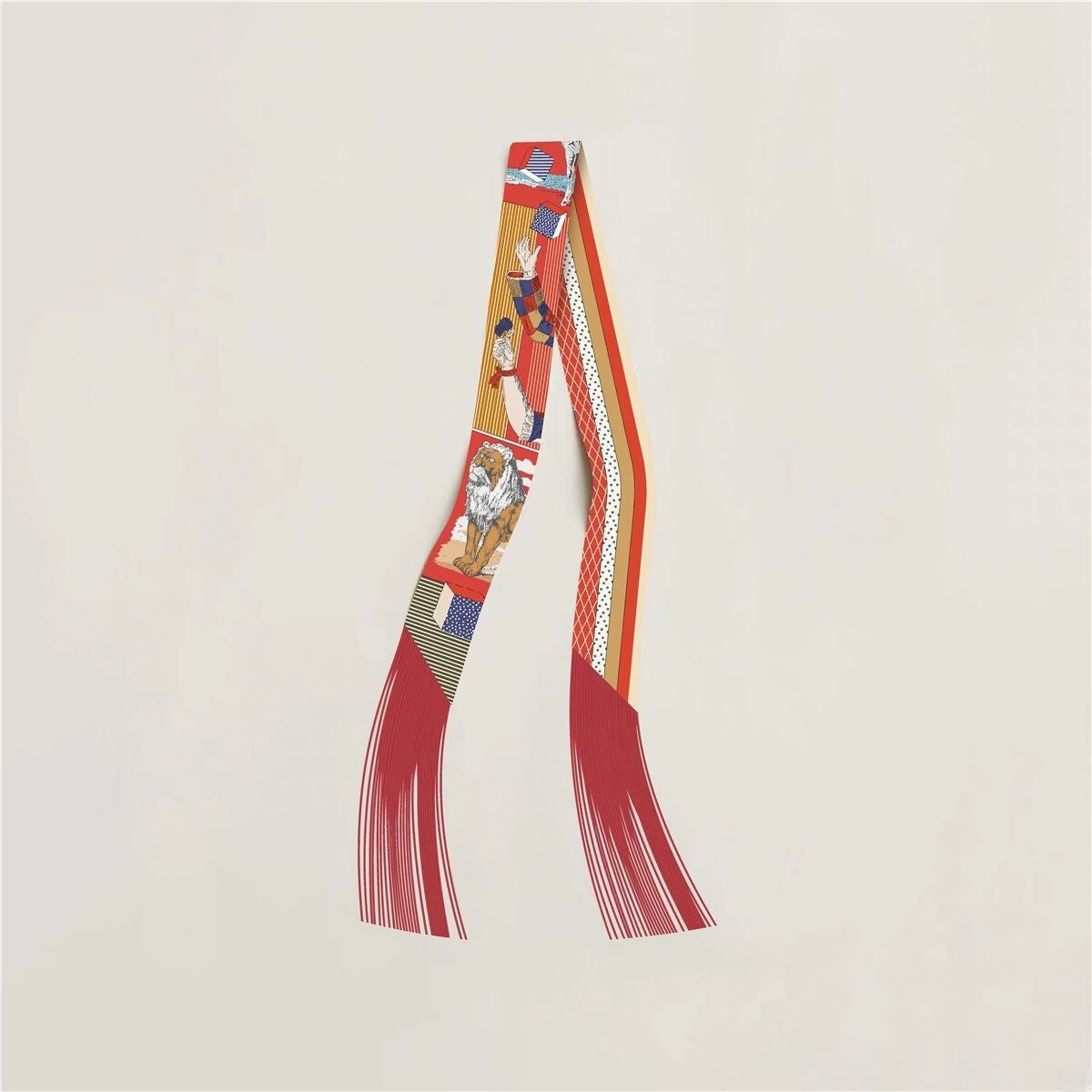 Floral Tassel Silk Scarf - DippedShop Wholesale - #0227
