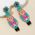 Soldier Pendant Dangle Earrings - DippedShop Wholesale - #1795