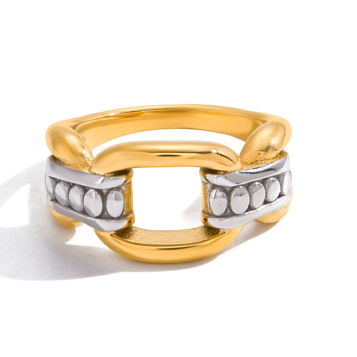 Color Block Statement Ring - DippedShop Wholesale - #7027
