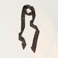 Vintage Leopard Print Silk Scarf 6W6NSI255