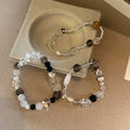 Crystal Stone Bead Bracelet - DippedShop Wholesale - #7571