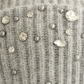 Luxury Rhinestone Angora Knit Beanie 6W6HAT696