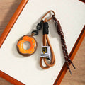 Leather Braided Bag Charm - DippedShop Wholesale - #9299