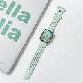 Slim Solid Color Silicone Magnetic Watch Band 6W6JWA126