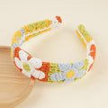 Crochet Flower Head Band - DippedShop Wholesale - #8435