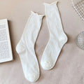 Ruffle Cuff Mesh Socks - DippedShop Wholesale - #1907