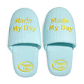 Soft Embroidered Waffle Slippers - DippedShop Wholesale - #4979