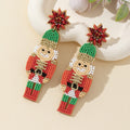 Soldier Pendant Dangle Earrings - DippedShop Wholesale - #4563