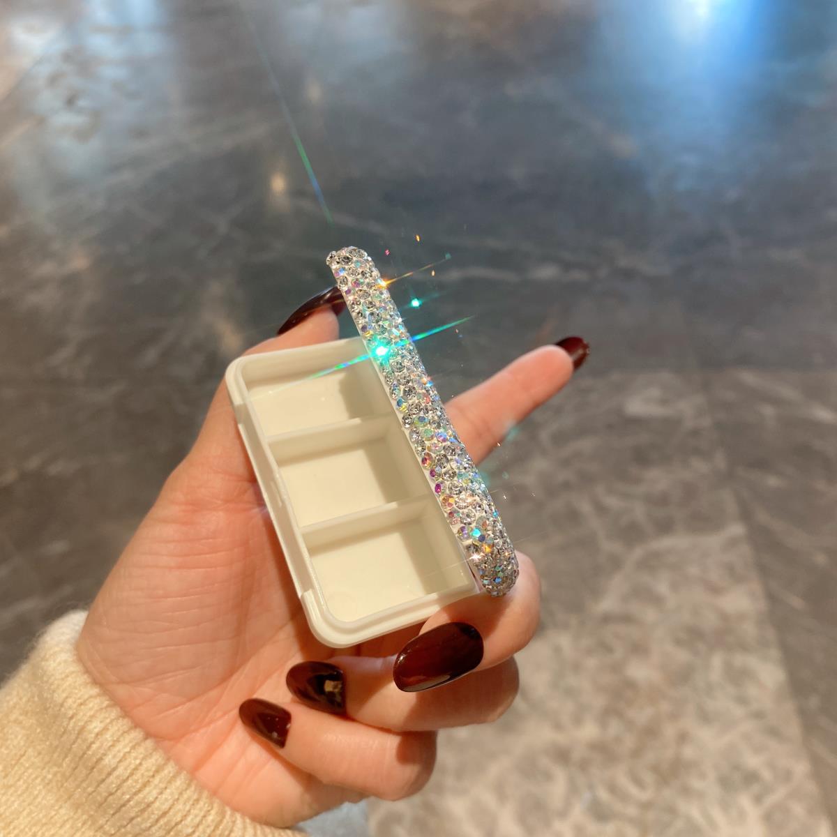 Rhinestone Mini Storage Box - DippedShop Wholesale - #2019