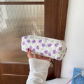 Floral  Quilted Storage Cosmetic Bag 6C5CO72