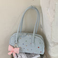 Sweet Color Block Polka Dots Underarm Bag 6W10BBG1373