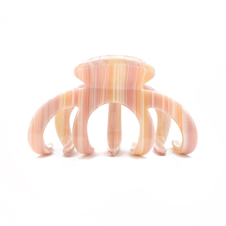 Large Cellulose Acetate Octopus Hair Claw DP25E899