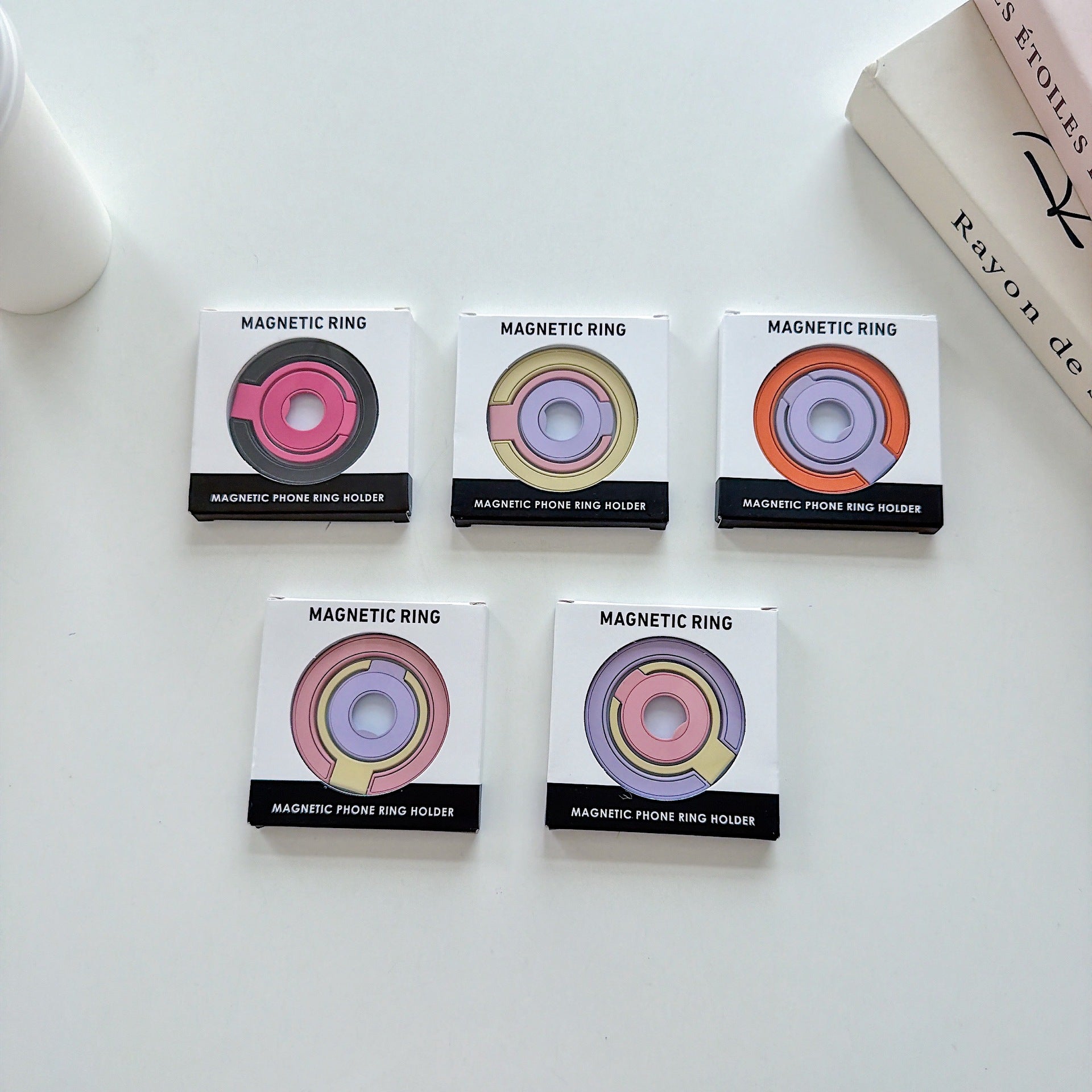 Magnetic Ring Holder Phone Case - DippedShop Wholesale - #7331