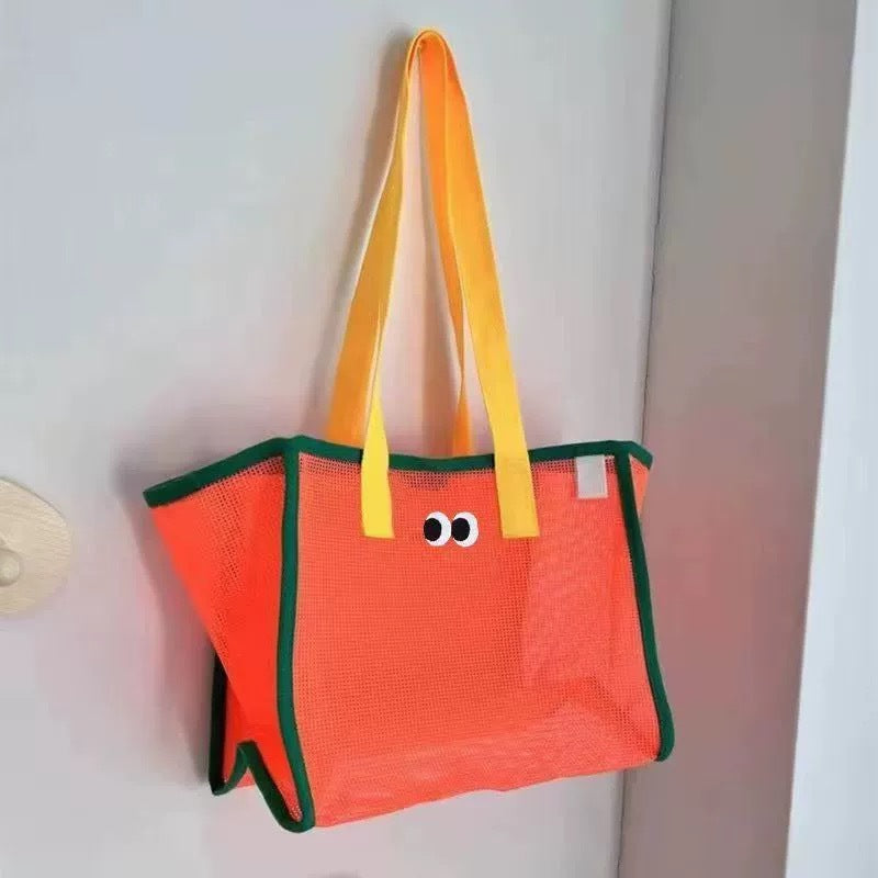 Cute Hollow Out Eye Embroideried Shoulder Bag 8CW6BBG476L