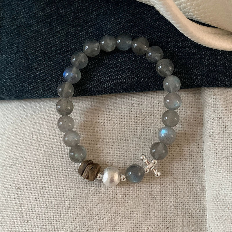 Cat's Eye Beaded Stretch Bracelet - DippedShop Wholesale - #1235