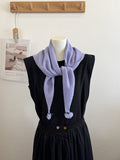 Knit Triangle Scarf - DippedShop Wholesale - #1859