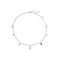 Silver Bird Pendant Choker - DippedShop Wholesale - #8547