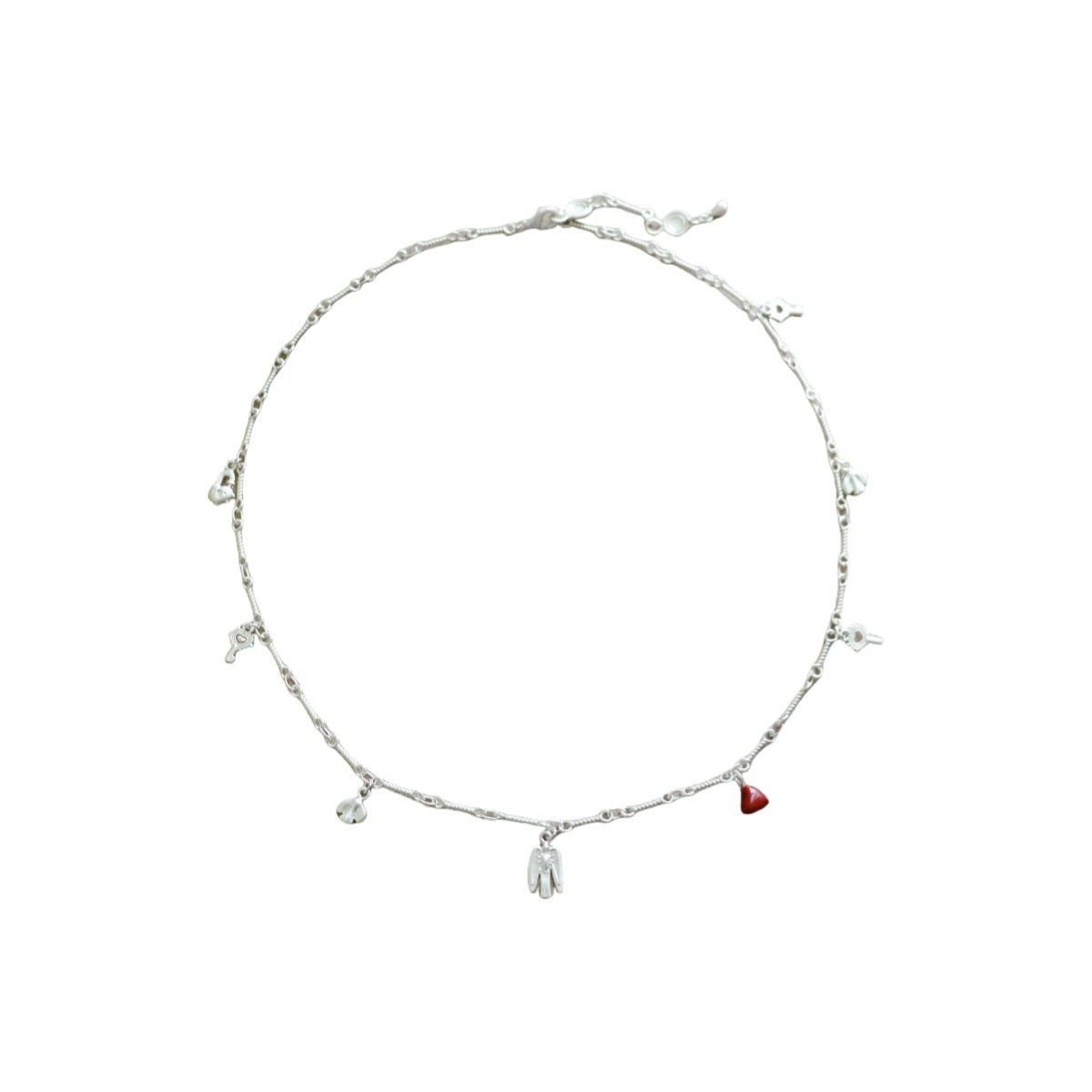 Silver Bird Pendant Choker - DippedShop Wholesale - #8547