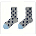 Polka Dot Slouch Crew Socks - DippedShop Wholesale - #8659