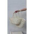 Hand-woven Hollow Beach Tote - DippedShop Wholesale - #6291