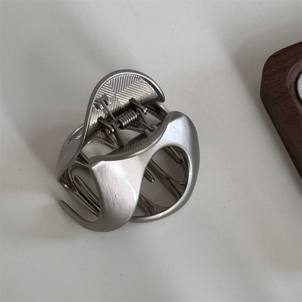 Trendy Hollow Out Metal Strong Hold Hair Claw MK2MBEP6W6HCP363