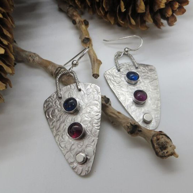 Geometric Cubic Zirconia Earrings - DippedShop Wholesale - #2691