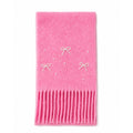 Cute Bowknot Solid Color Tassel Warm Scarf W6W6NSC127