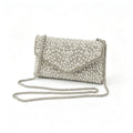Elegant Pearl Square Evening Purse Handbag 6W10BBG1972