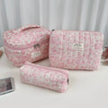 Fresh Floral Print Large Capacity Makeup Bag 6S10BOB1035
