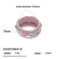 Cute Polka Dots Bowknot Enamel Ring 6W6JRG251