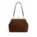 Trendy Kiss Lock Top Handle Evening Tote Bag 6W10BBG2397