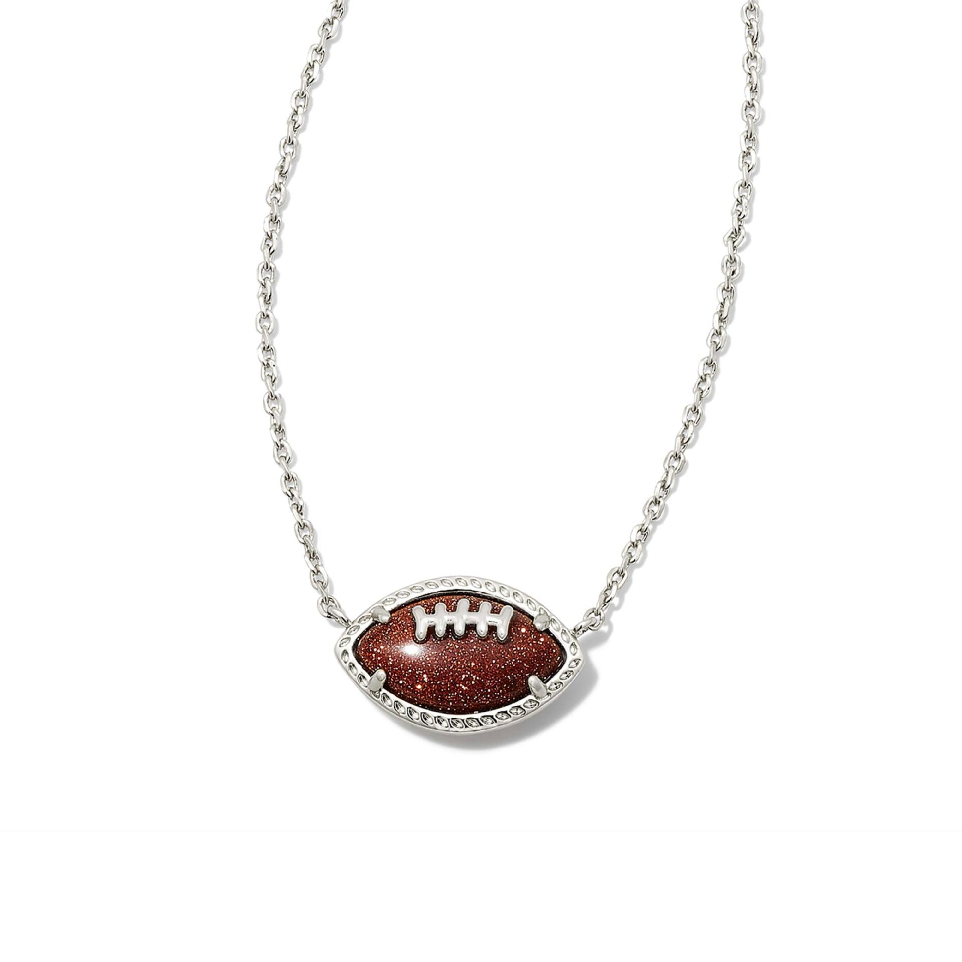 Fashion Soccer Ball Pendant Chain Necklace 6W6JNC414L