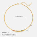 Minimalist Colorful Sparkling Rhinestones Choker Necklace 6W6JNC633