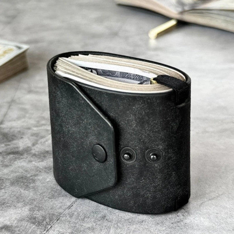 Minimalist Foldable PU Leather Mini Pouch 6W10BWB299