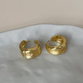 Minimalist Irregular Hoop Earrings - DippedShop Wholesale - #6771