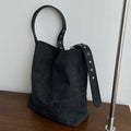 Large Canvas Shoulder Bags - DippedShop Wholesale - #4227