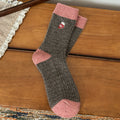 Cute Cartoon Pattern Thicken Warm Crew Socks 6W8FSO542