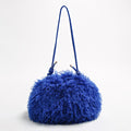 Fluffy Faux Fur Large Capacity Cloud Underarm Bag 6W10BBG2396